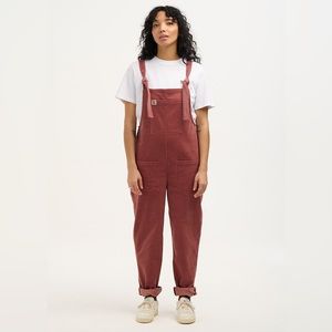 NWT Lucy & Yak pink corduroy dungarees